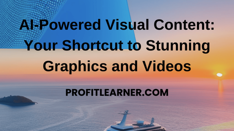 AI-Powered Visual Content: Your Shortcut to Stunning Graphics and Videos